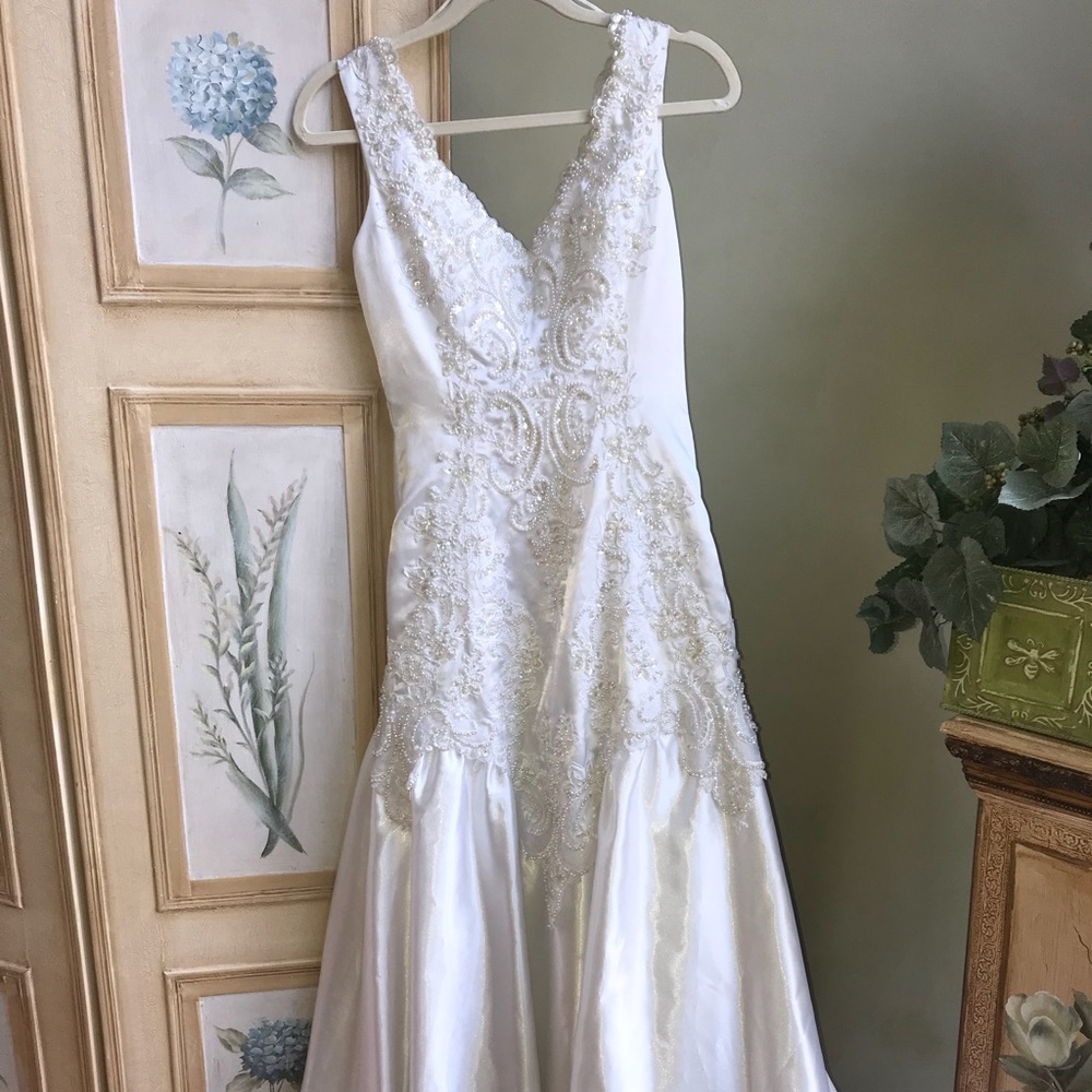 Beautiful Beaded Wedding Gown Dress